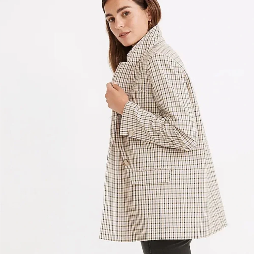 Madewell Dorset Blazer in Albermarle Plaid Size Large - Picture 3 of 11